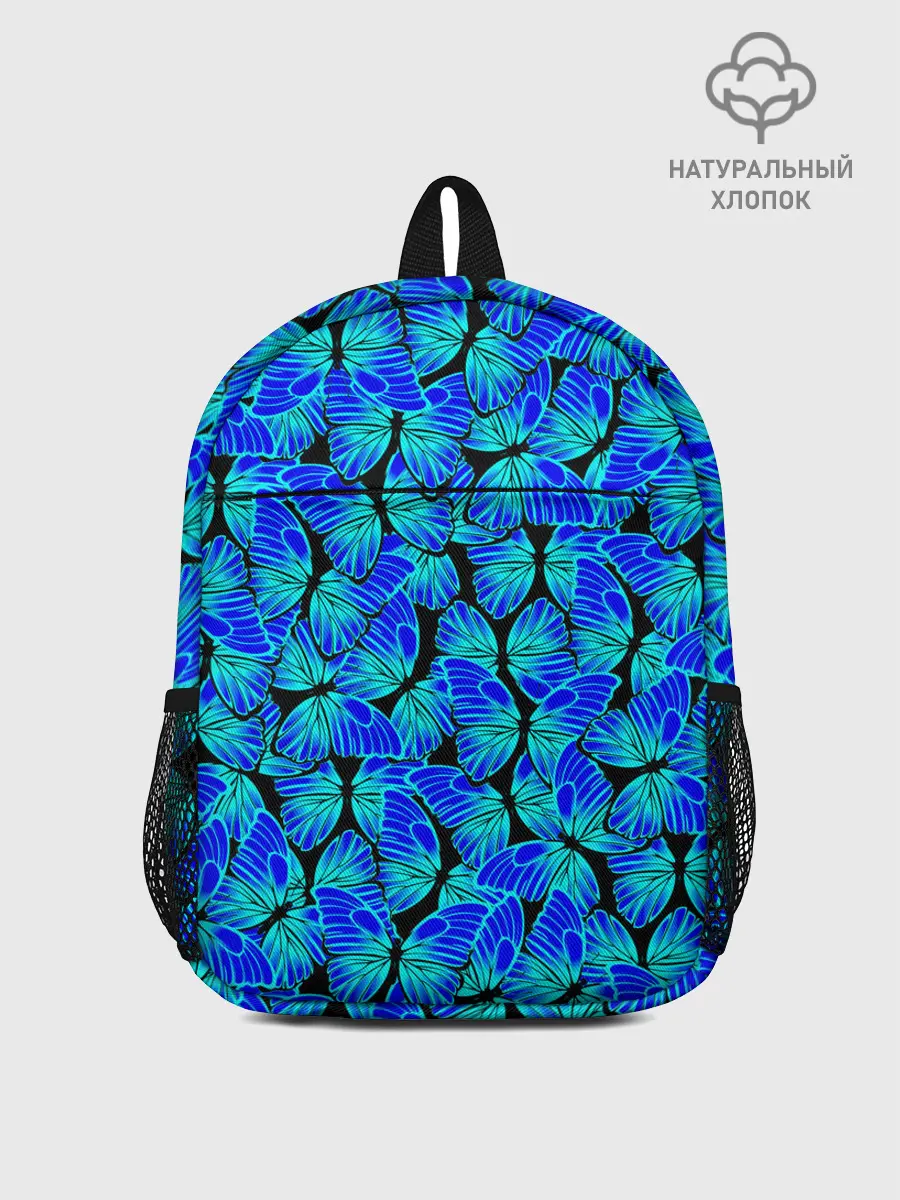 Рюкзак детский / Голубые бабочки