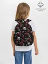 Рюкзак детский / Черепа и розы