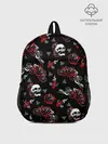 Рюкзак детский / Черепа и розы