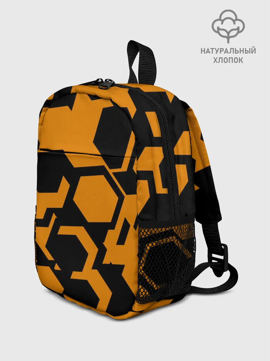 Рюкзак детский / КИБЕРПАНК, жёлтый