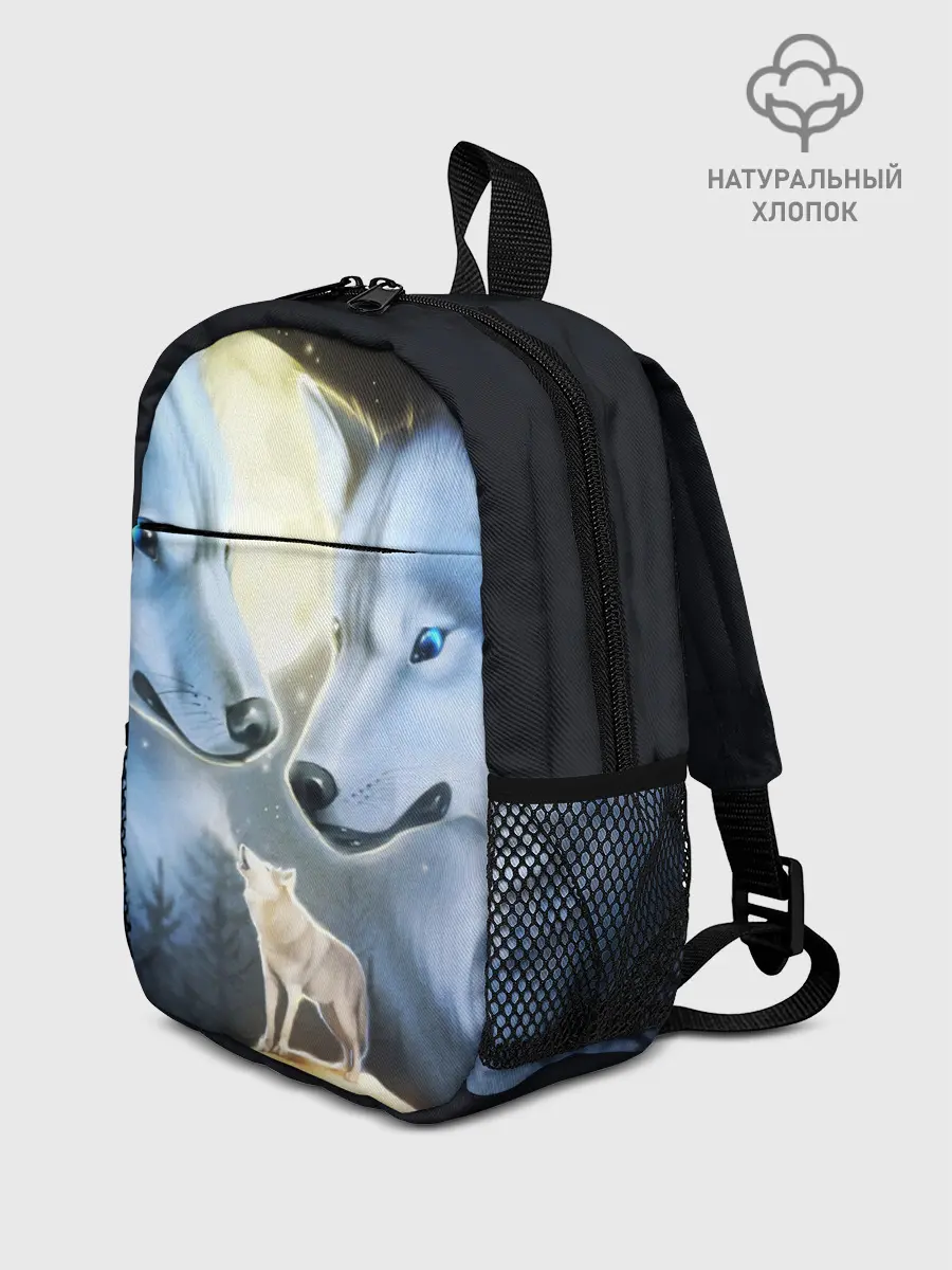 Рюкзак детский / ВОЛК В НОЧИ