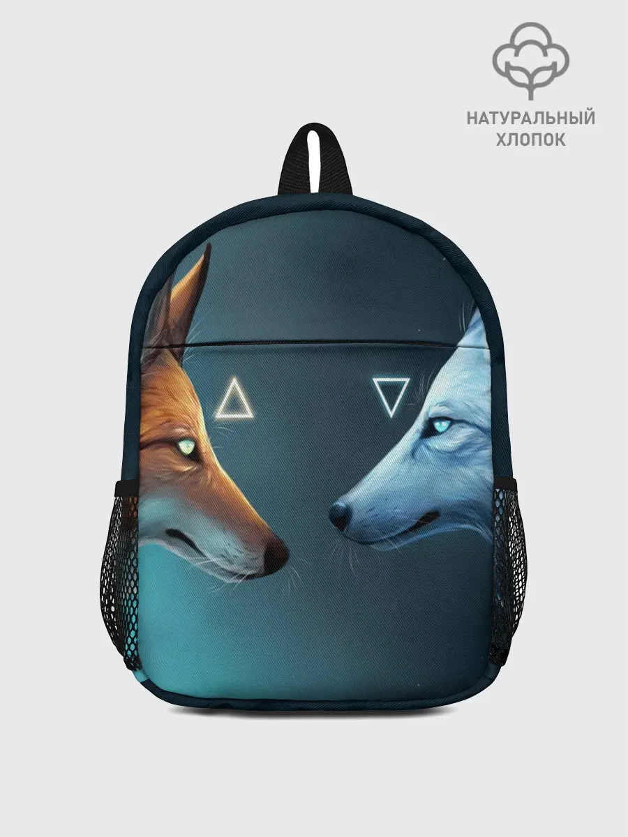 Рюкзак детский / ЛИСА И ВОЛК