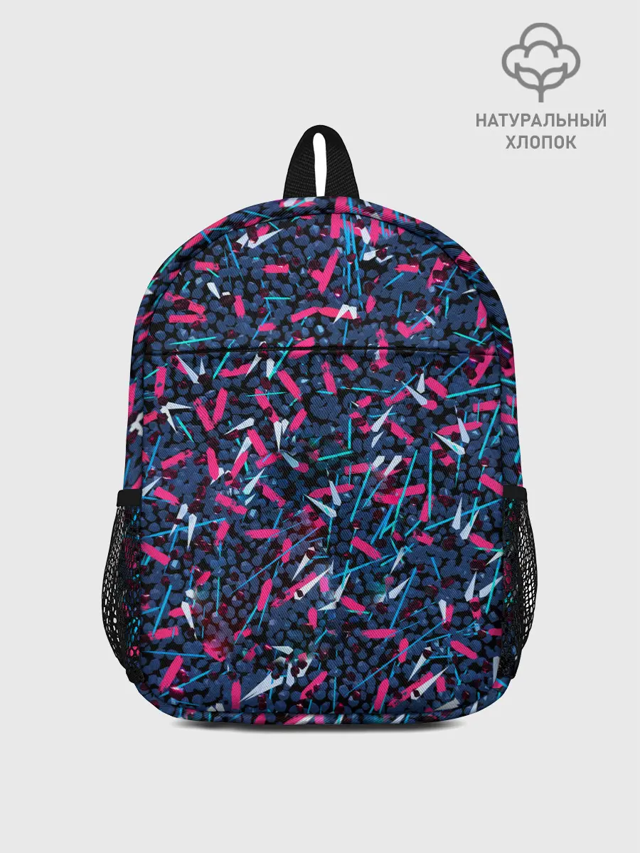 Рюкзак детский / Кристаллы и линии