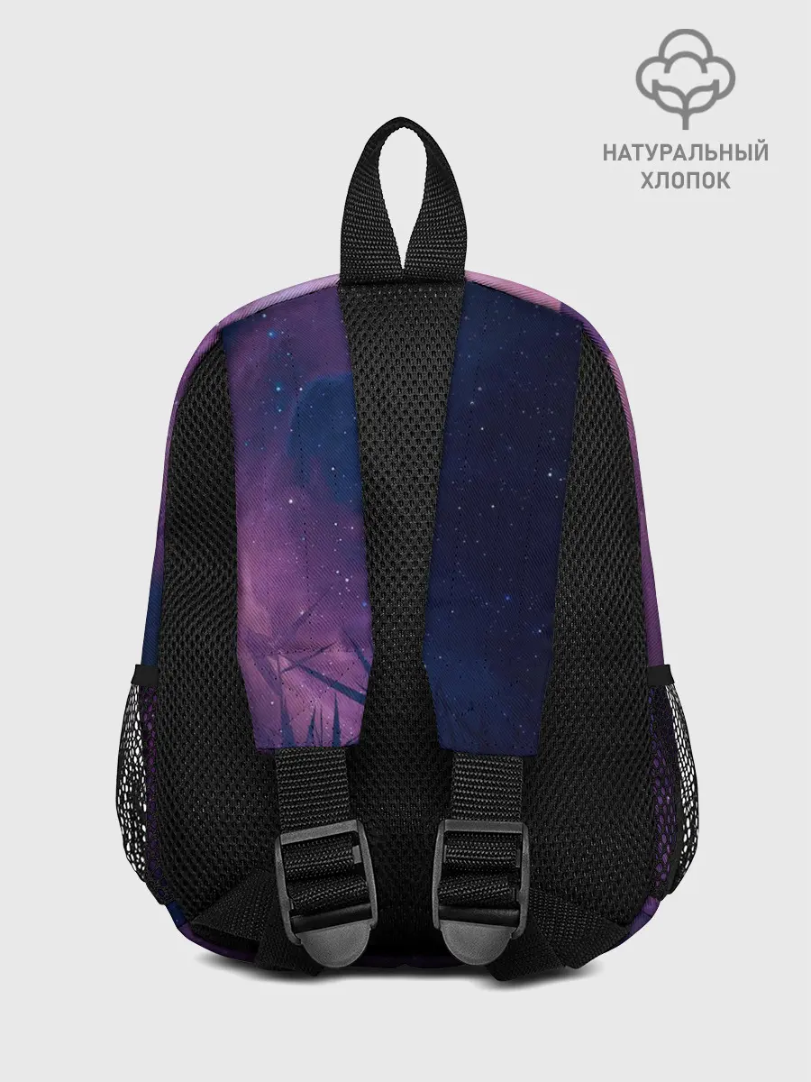 Рюкзак детский / Кошка играет с бабочкой