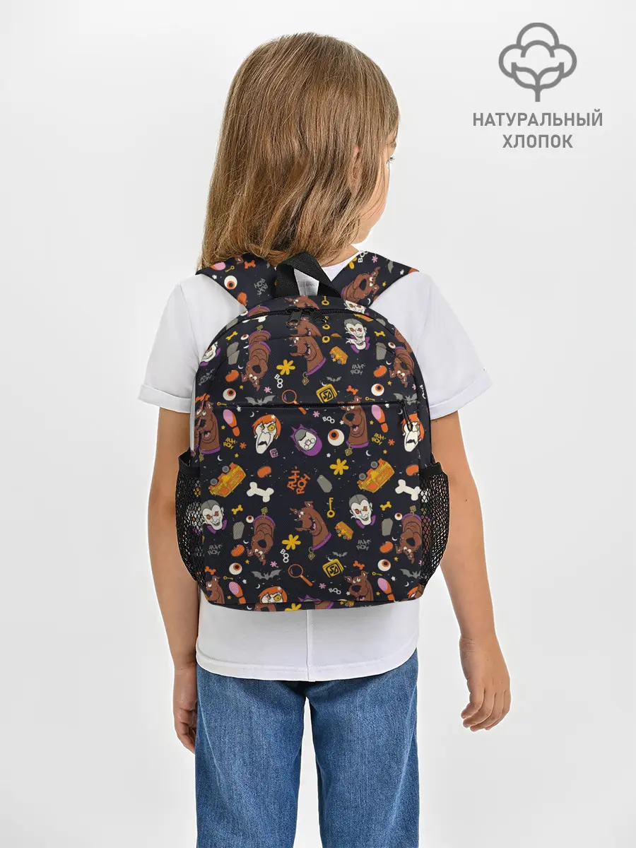 Рюкзак детский / Скуби-Ду Хэллоуин паттерн