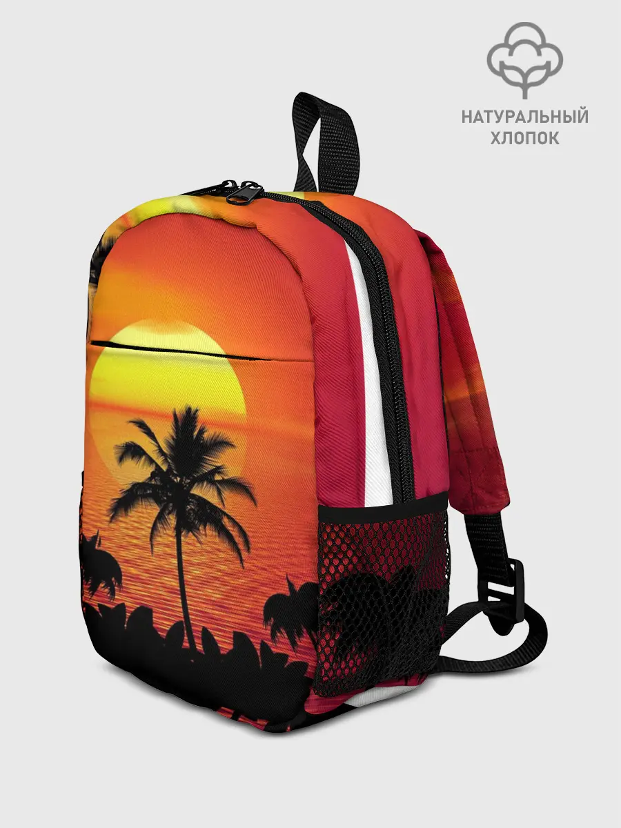 Рюкзак детский / Пальмы на фоне моря