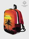 Рюкзак детский / Пальмы на фоне моря