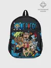 Рюкзак детский / One Piece синий всплеск