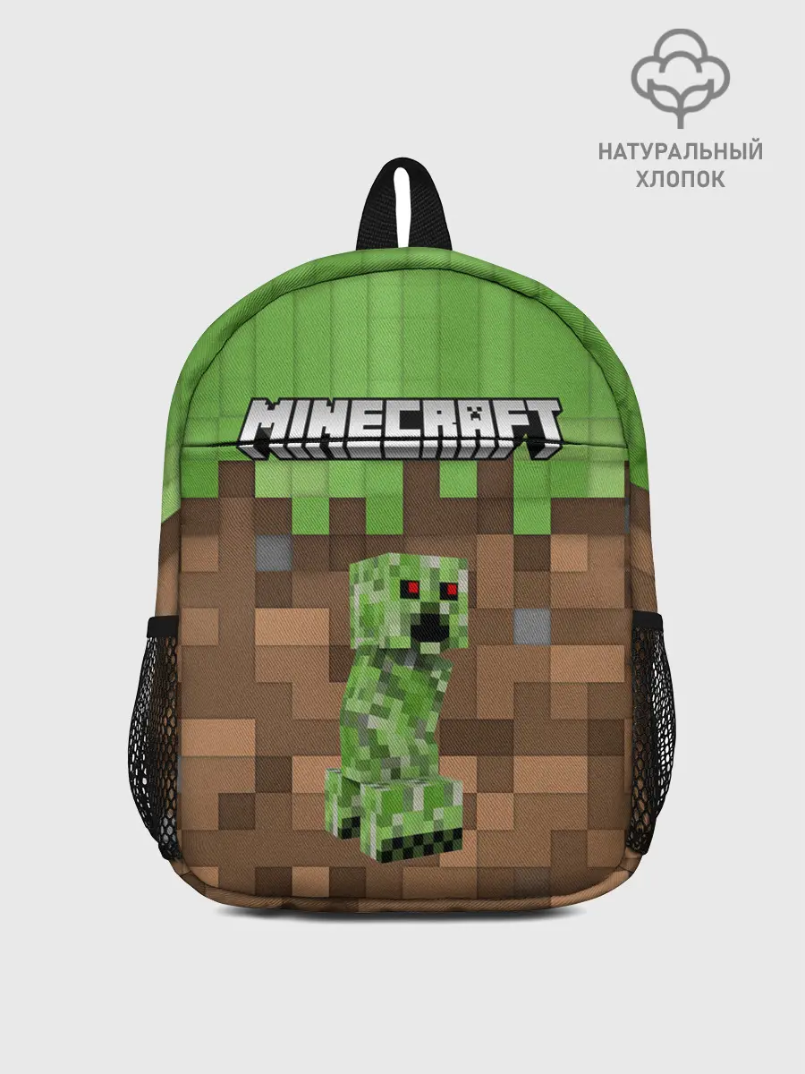 Рюкзак детский / MineCraft | Крипер