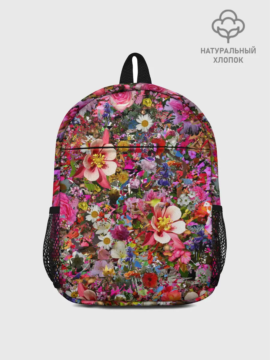 Рюкзак детский / Разные цветы