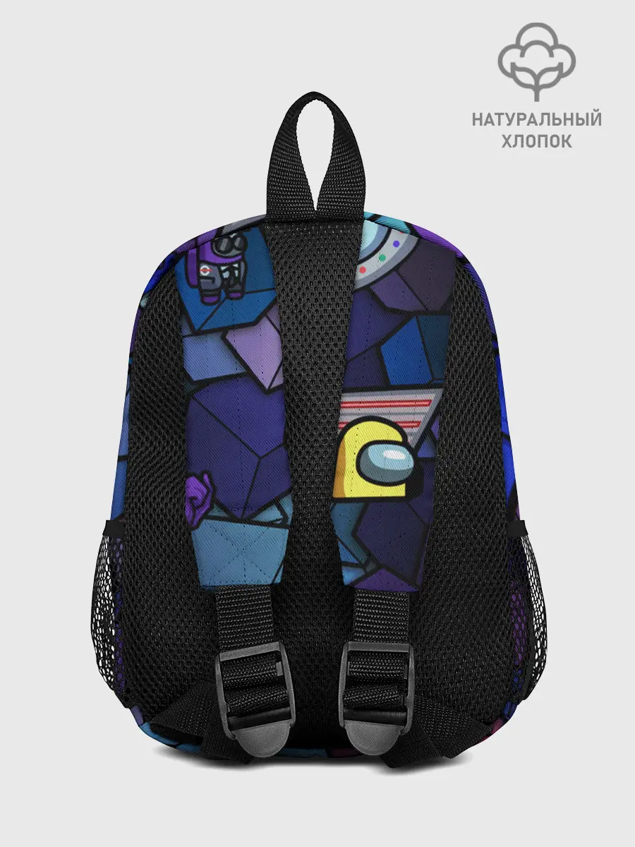 Рюкзак детский / Among Us кубики