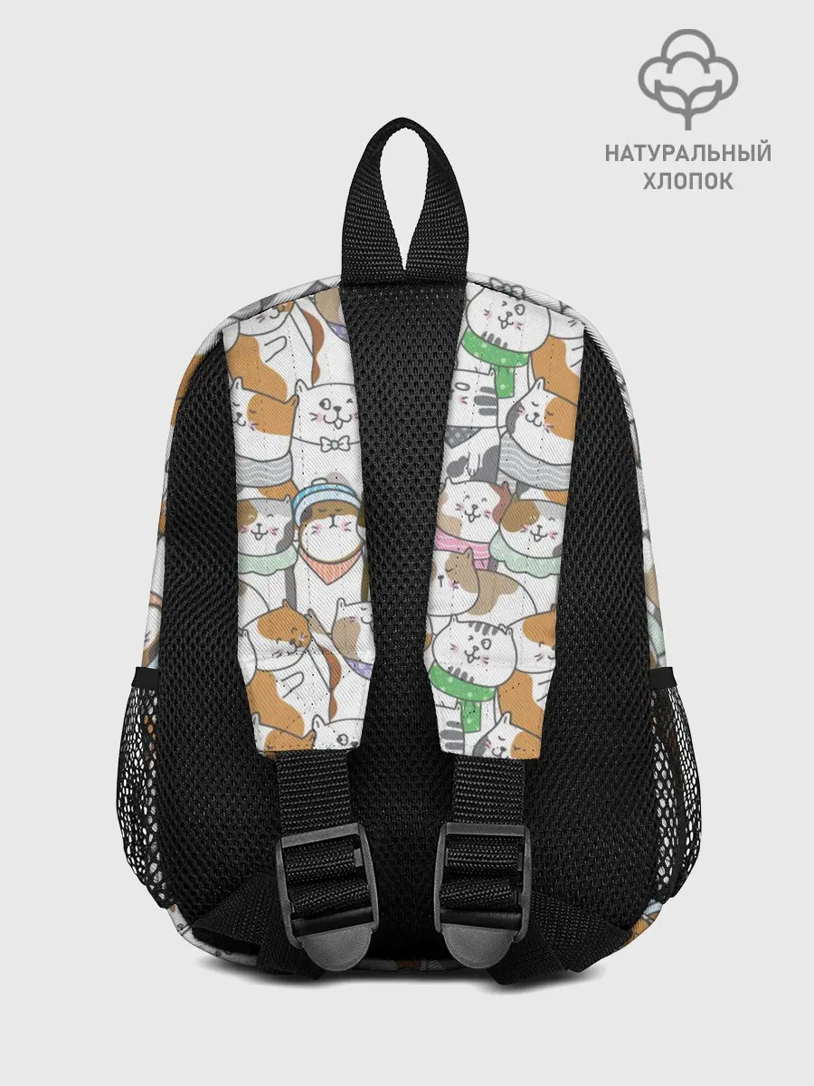 Рюкзак детский / Большая семья котиков
