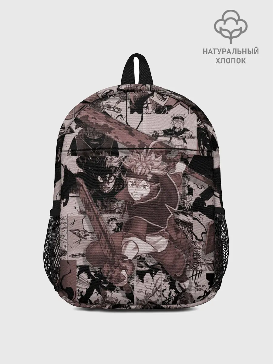 Рюкзак детский / ASTA manga monochrome pages