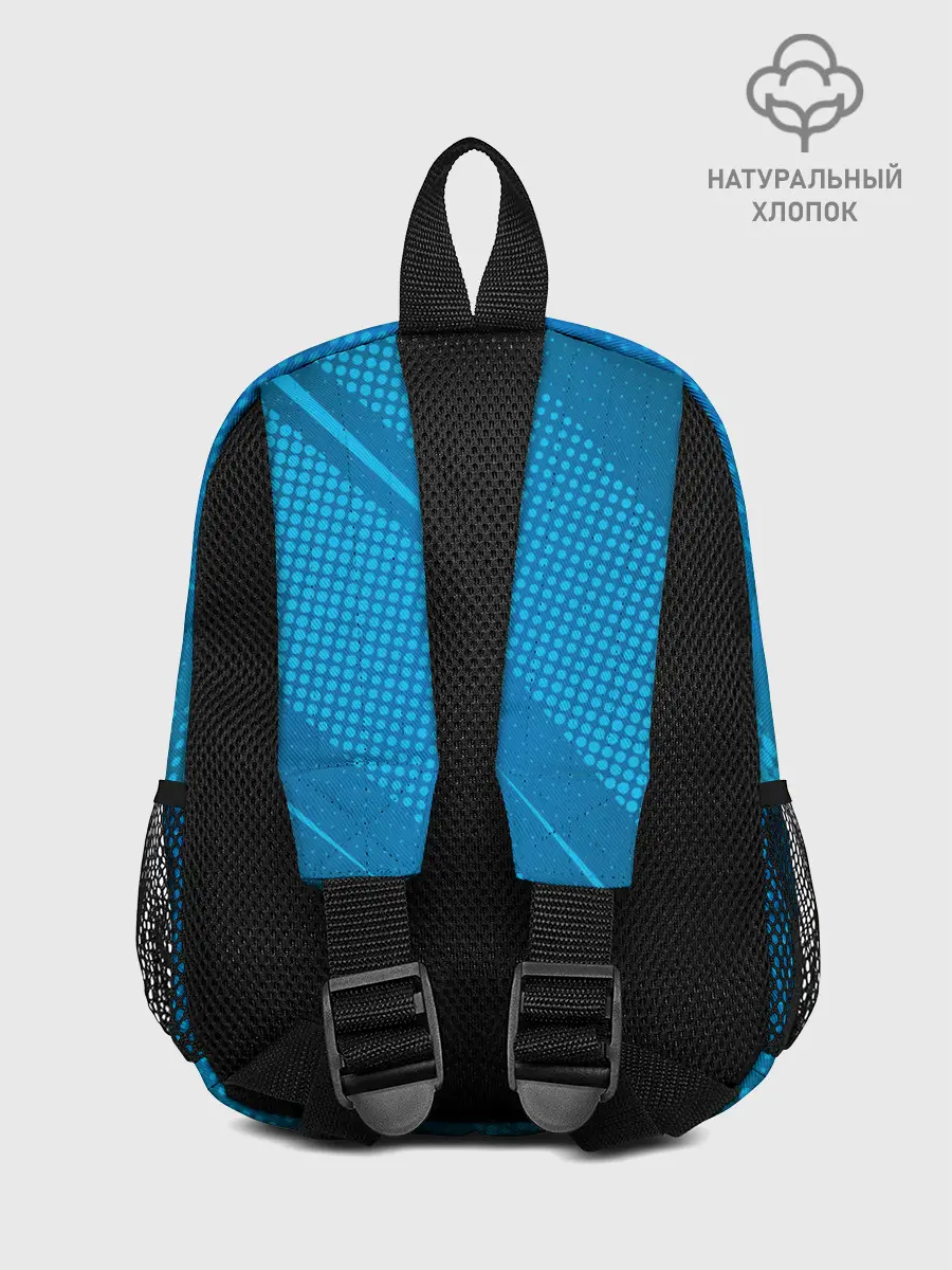 Рюкзак детский / Initial D машина на голубом фоне