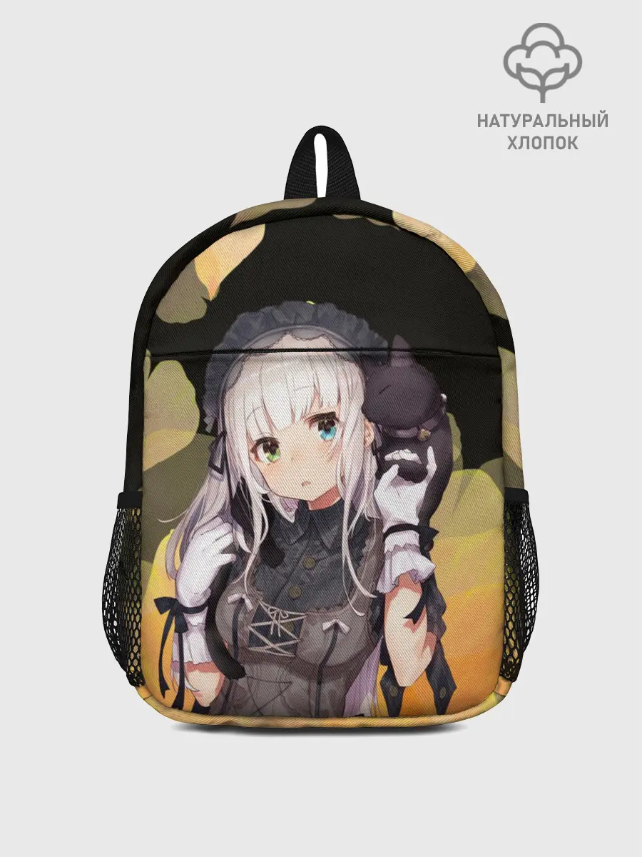 Рюкзак детский / Аниме девушка в интересном наряде