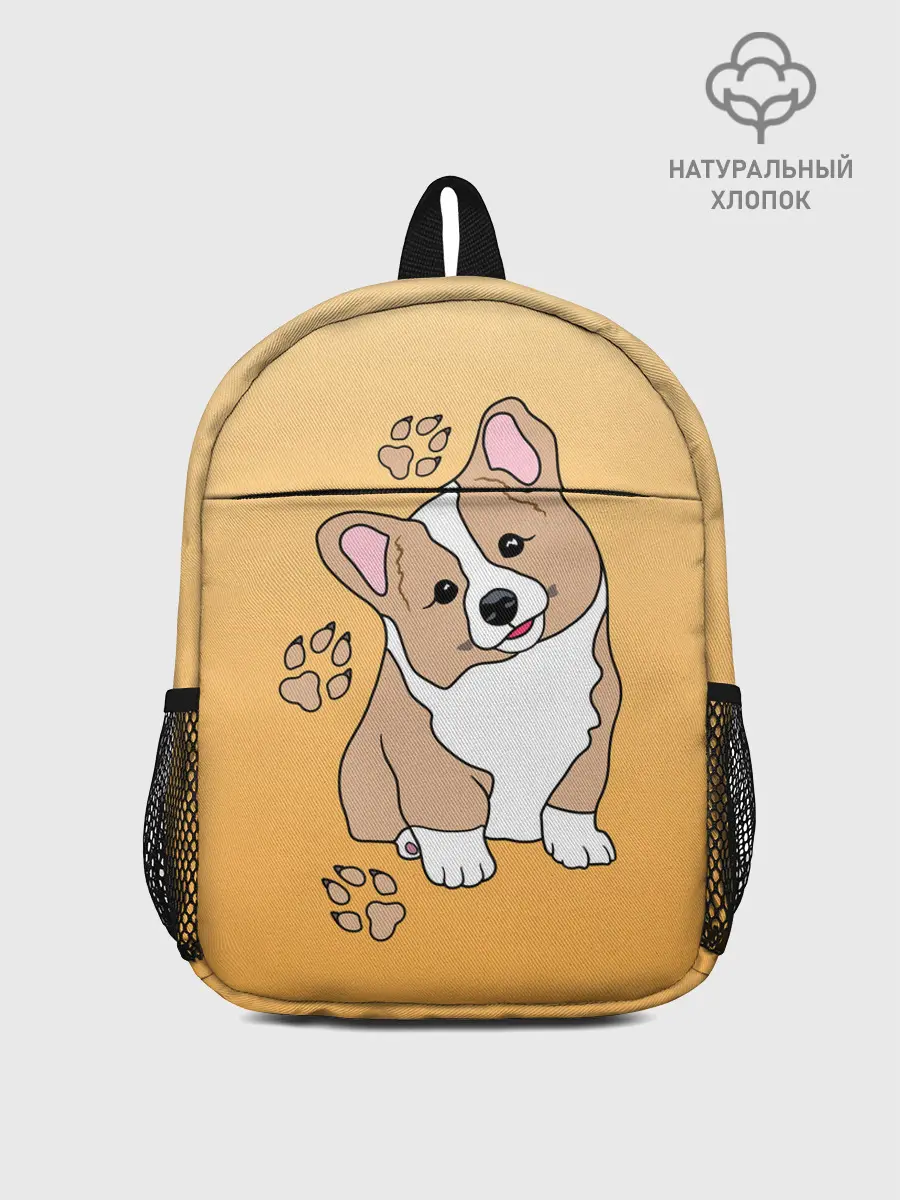 Рюкзак детский / Персик Корги