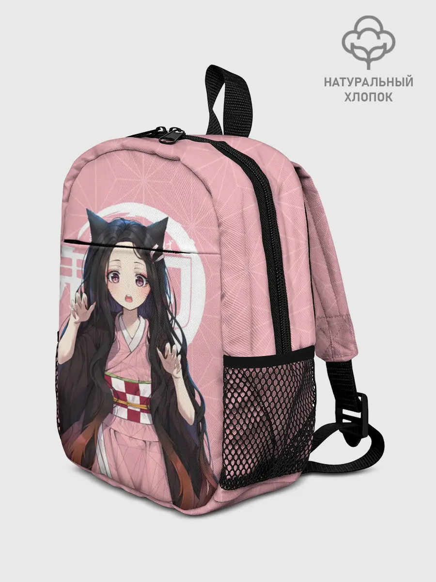 Рюкзак детский / Незуко розовый