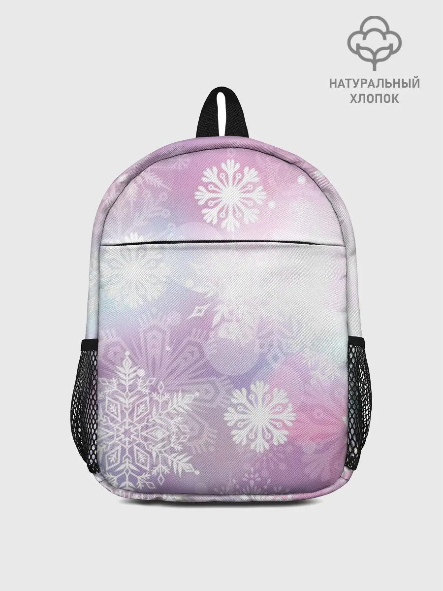 Рюкзак детский / снежинки