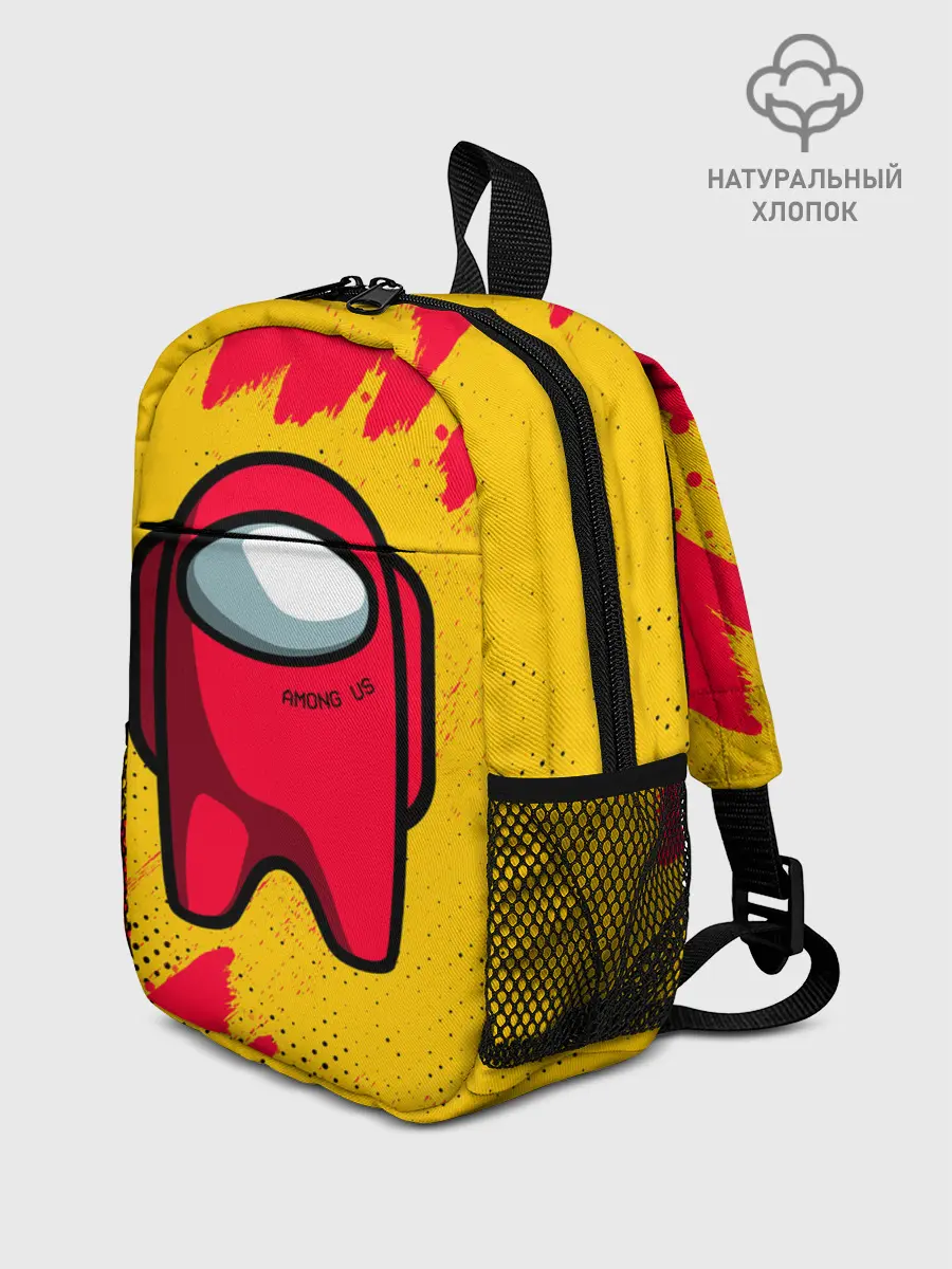 Рюкзак детский / AMONG US - КРАСНЫЙ