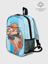 Рюкзак детский / Хината на синем фоне