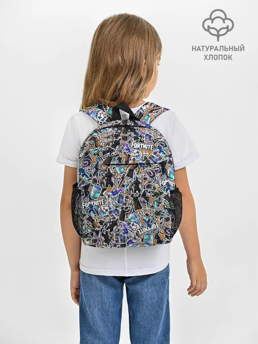 Рюкзак детский / Fortnite Sticker Bombing