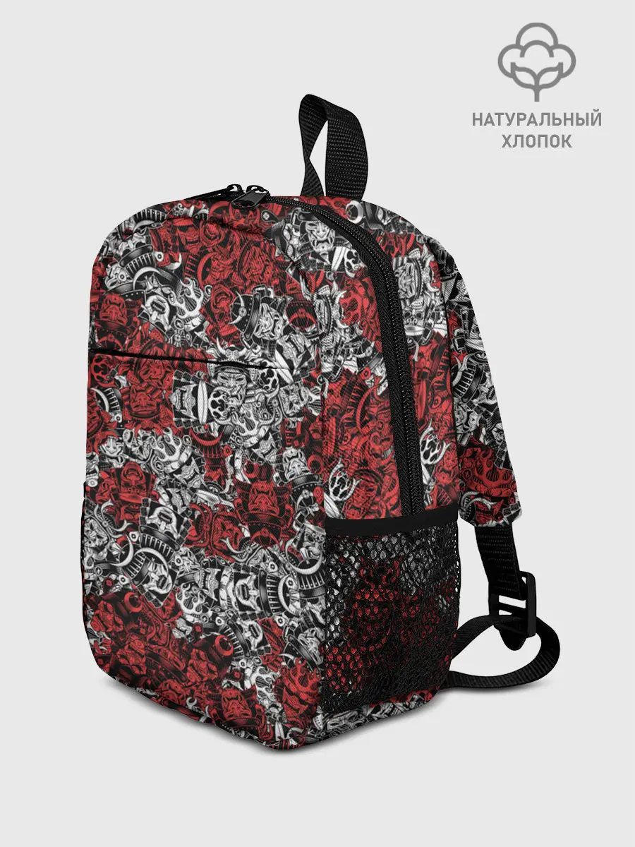Рюкзак детский / Красные и Белые самураи