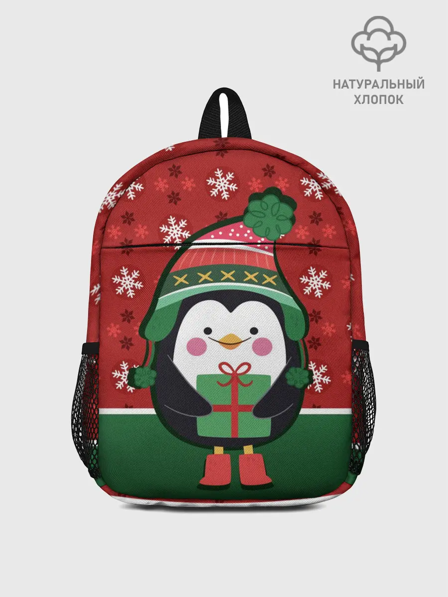 Рюкзак детский / Пингвин. Новый год