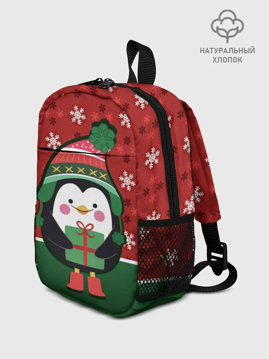 Рюкзак детский / Пингвин. Новый год