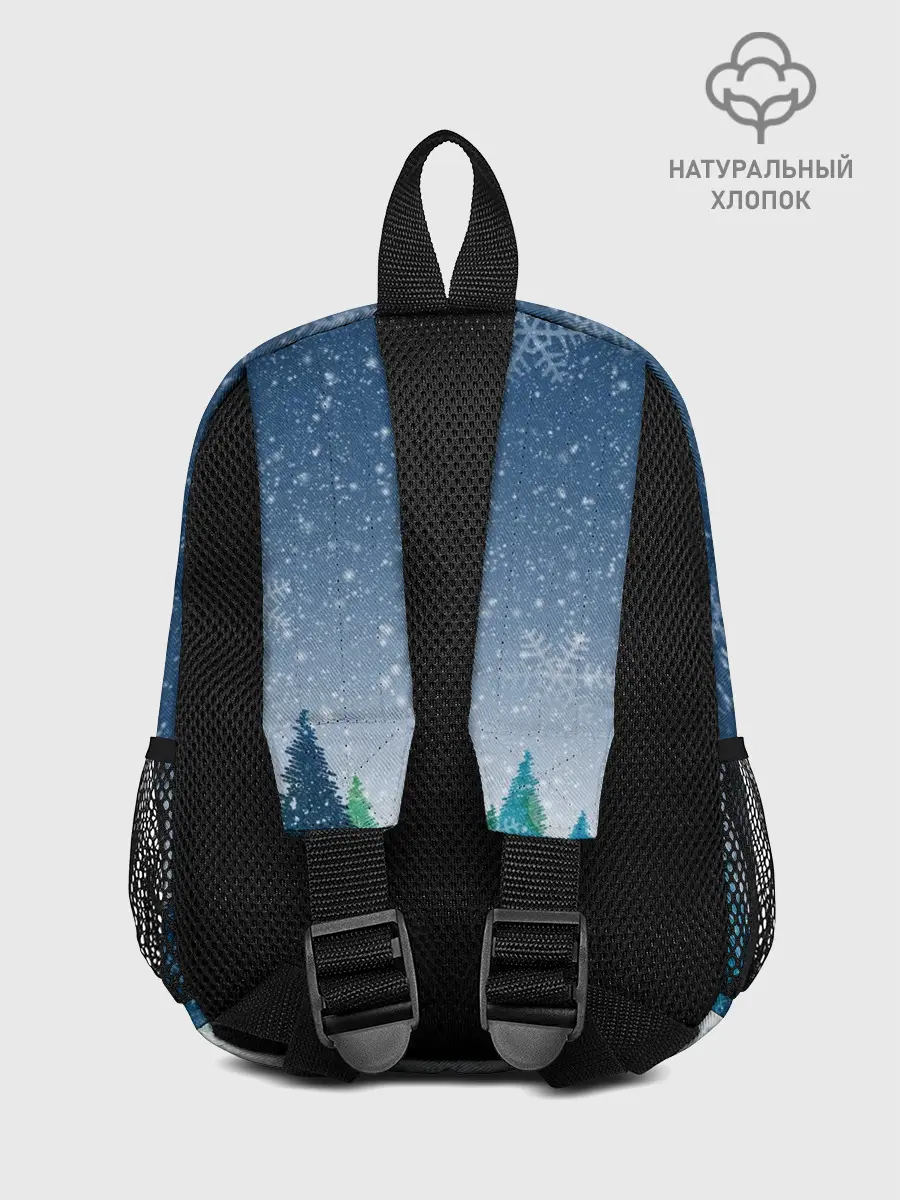 Рюкзак детский / Снежинки в лесу