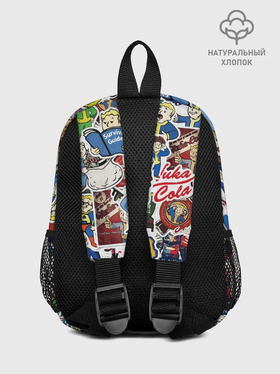 Рюкзак детский / FALLOUT STICKER BOMBING