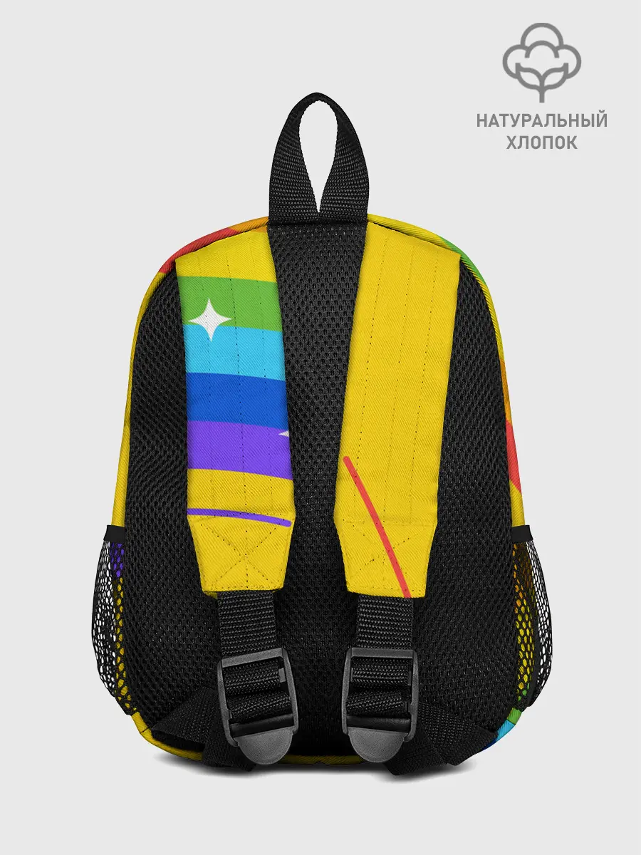 Рюкзак детский / AMONG US - Радужный