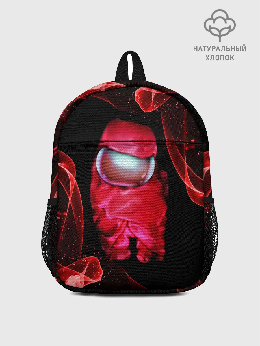 Рюкзак детский / AMONG US - КРАСНЫЙ