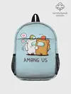 Рюкзак детский / AMONG US - LOVE