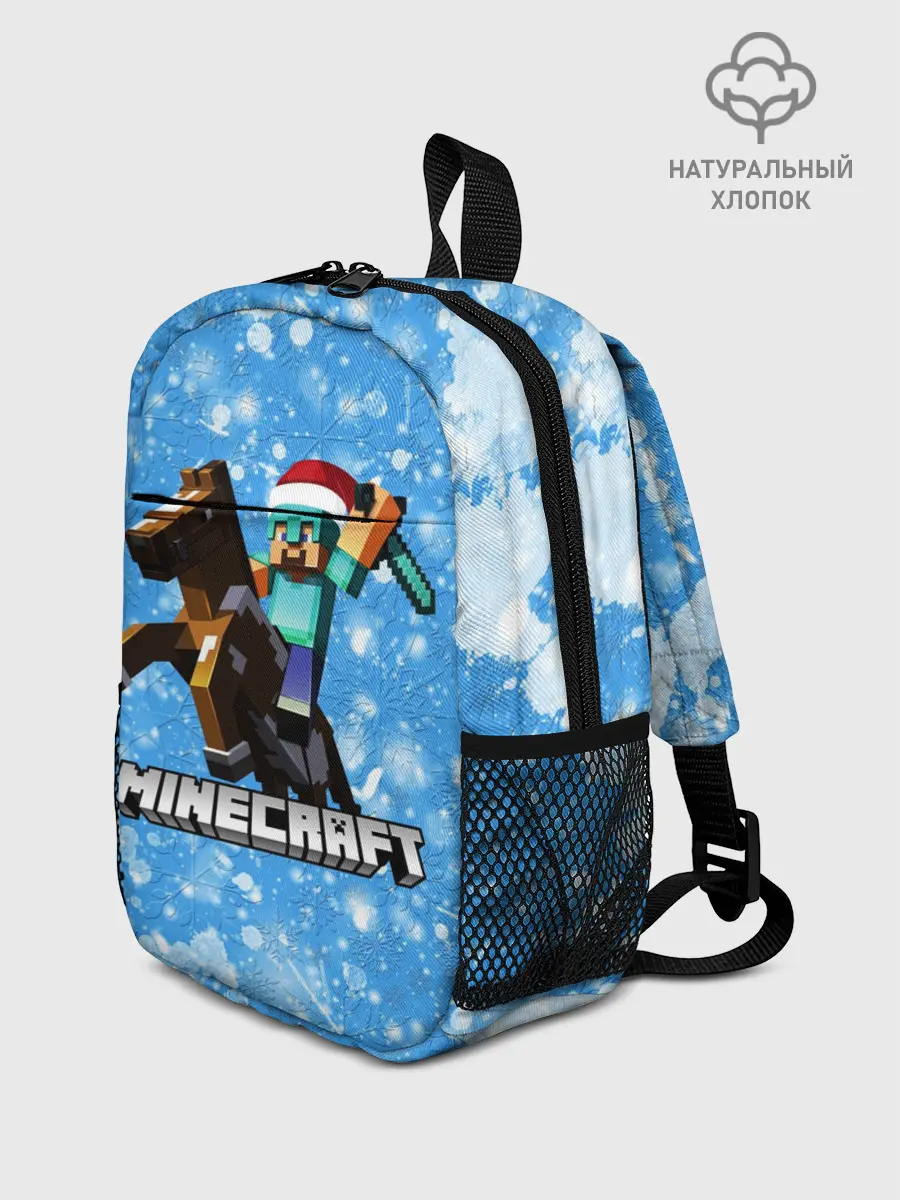 Рюкзак детский / Новогодний Манкрафт