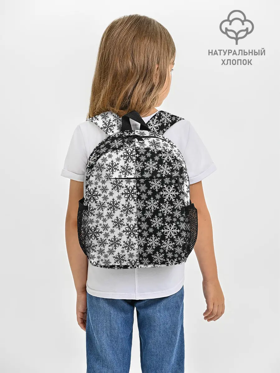 Рюкзак детский / Снежинки