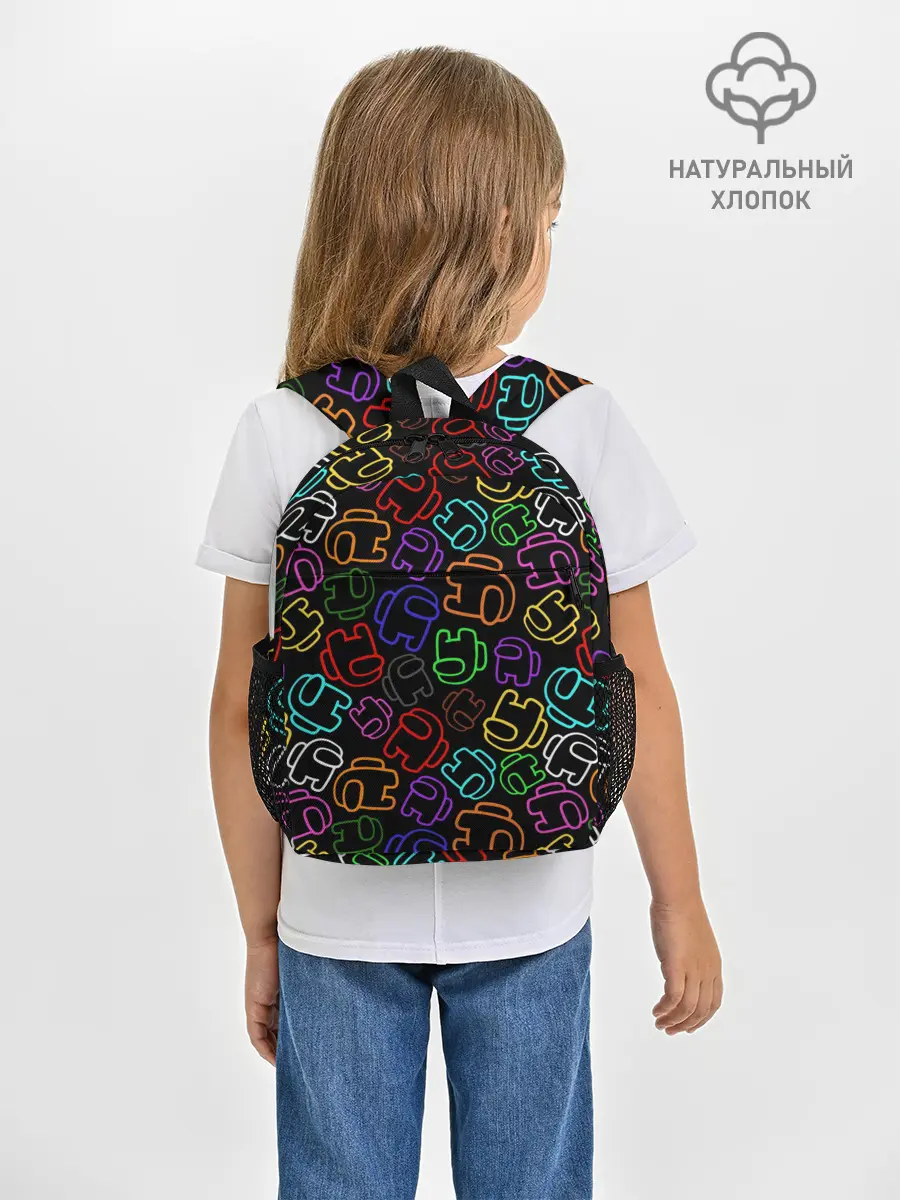 Рюкзак детский / AMONG US NEON