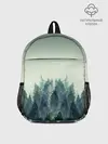 Рюкзак детский / акварельный лес градиент