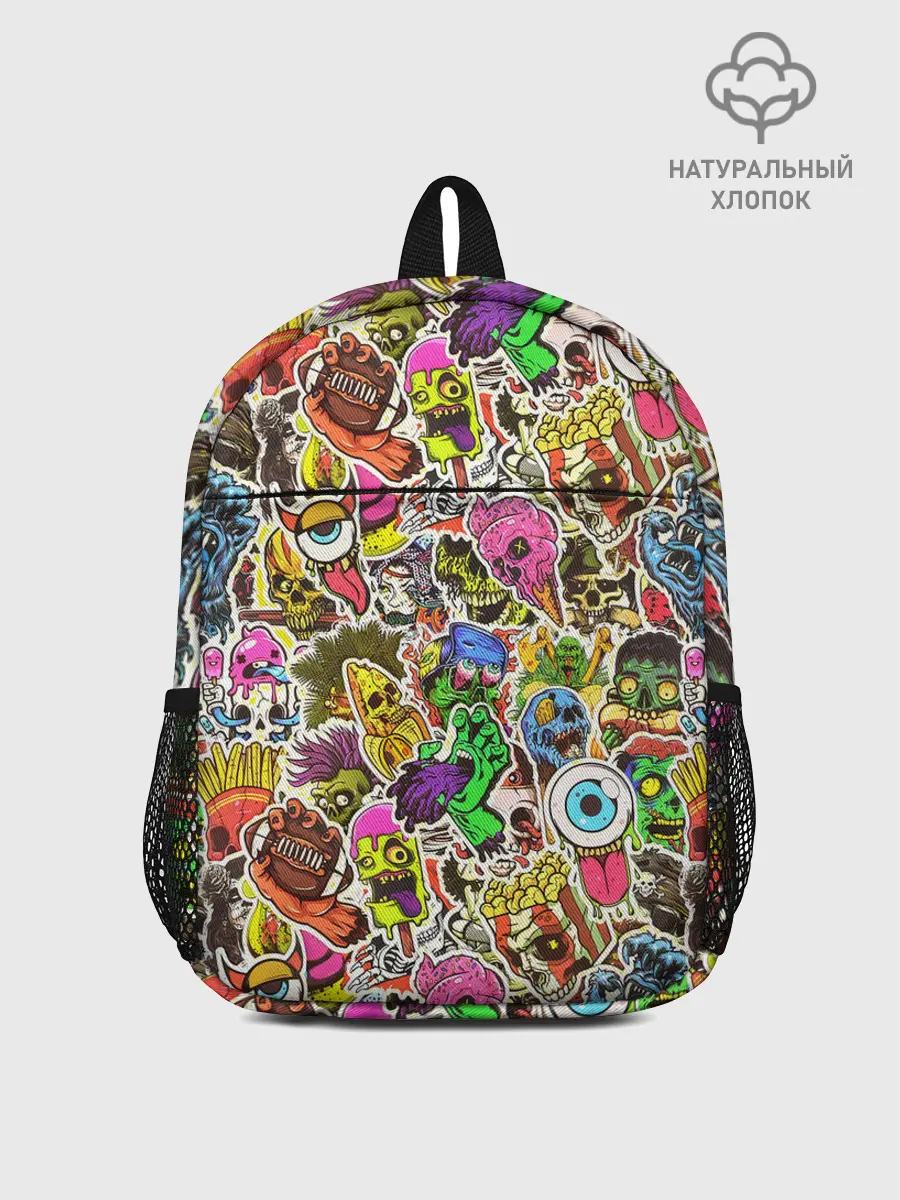 Рюкзак детский / Граффити монстров