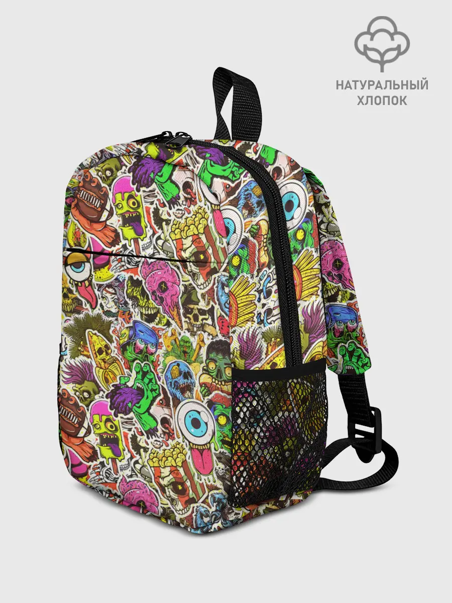 Рюкзак детский / Граффити монстров