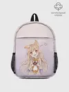 Рюкзак детский / малышка чиби пончик лис