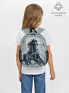 Рюкзак детский / нарисованный конь