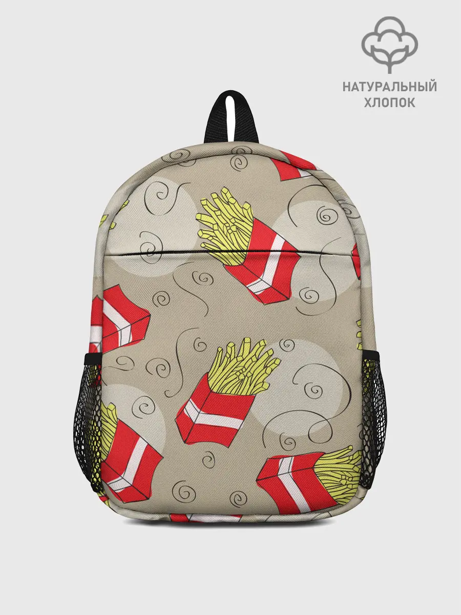 Рюкзак детский / Фастфуд - Картошка фри