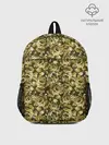 Рюкзак детский / Золотой камуфляж из роз