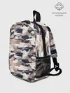 Рюкзак детский / Кремовый камуфляж