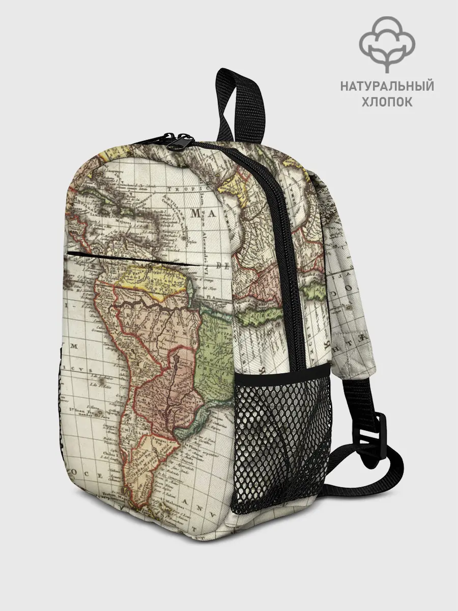 Рюкзак детский / ВИНТАЖНАЯ КАРТА