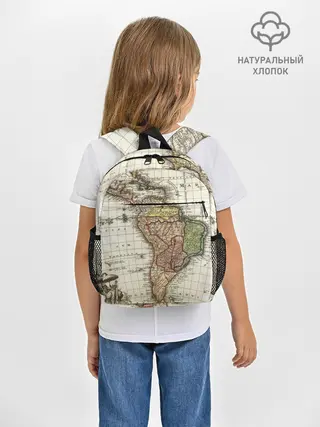 Рюкзак детский / ВИНТАЖНАЯ КАРТА