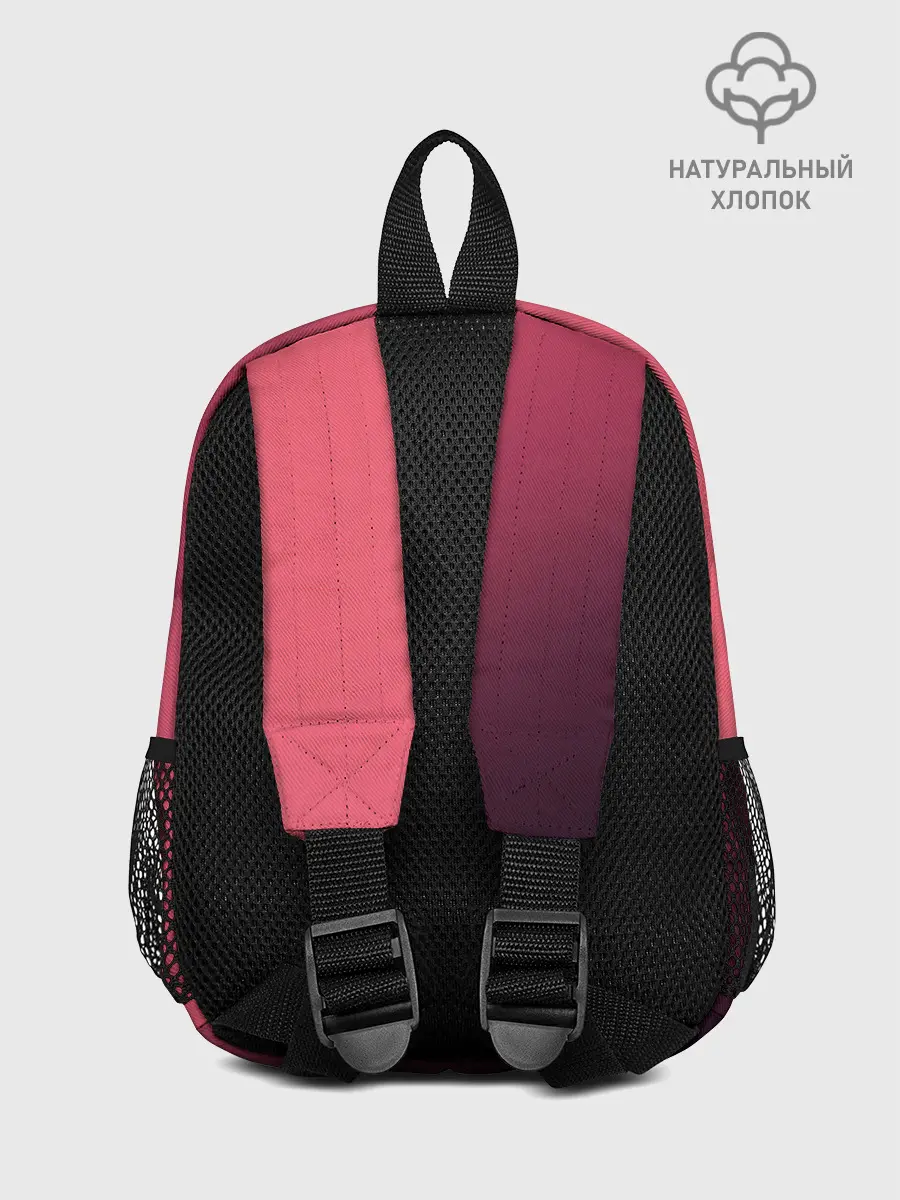 Рюкзак детский / Макима на красном фоне