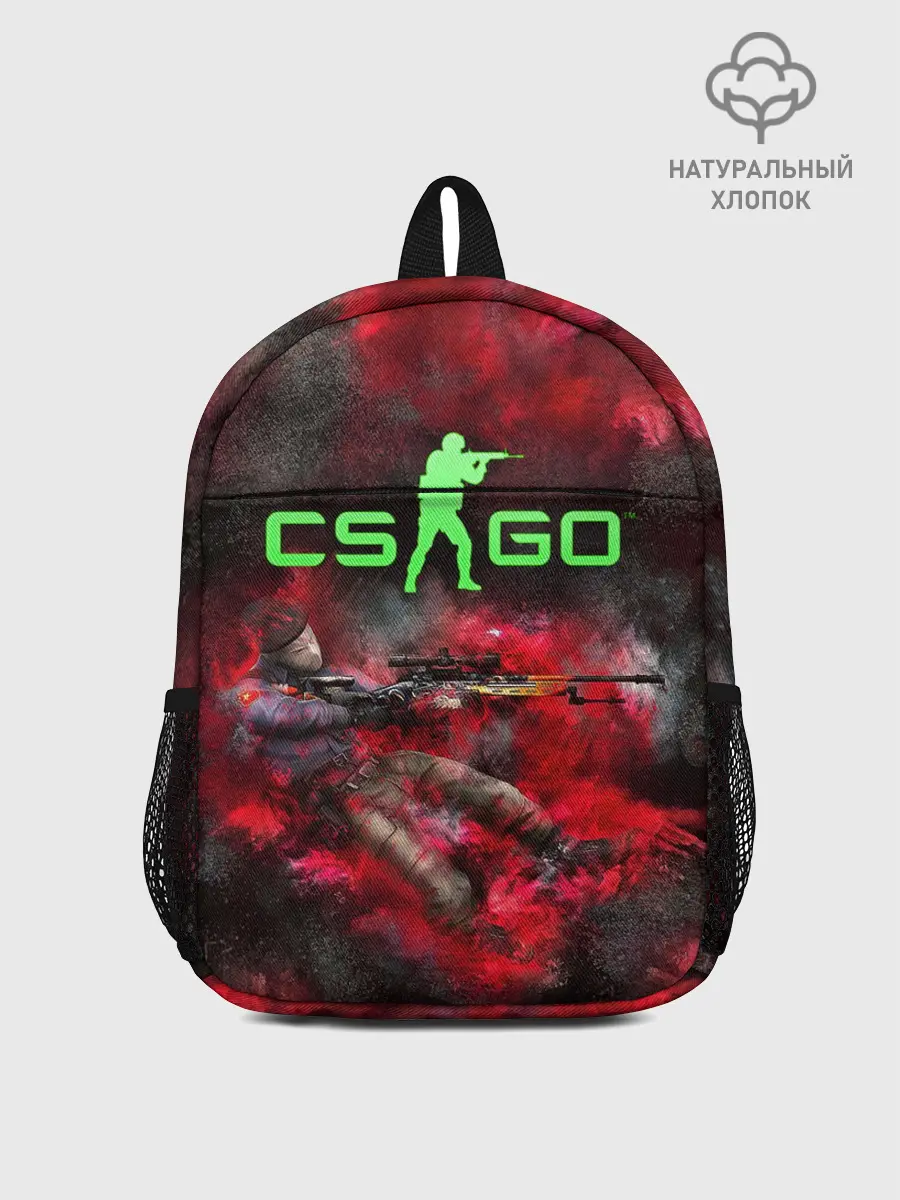 Рюкзак детский / CS GO Red heat