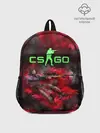 Рюкзак детский / CS GO Red heat