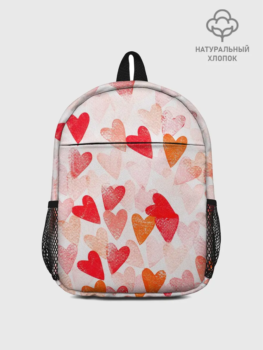 Рюкзак детский / Ванильные сердечки